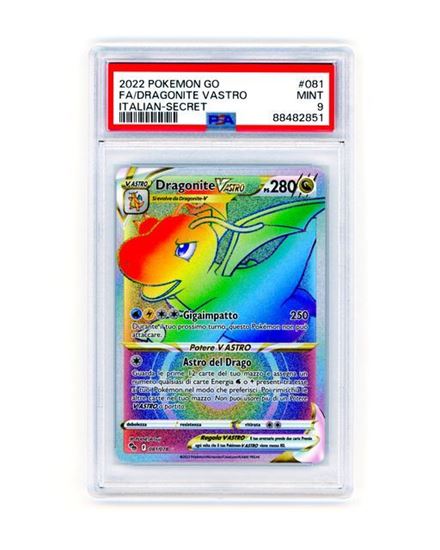 Immagine di PSA 9 - Pokemon Dragonite V-Astro 081/078 Rara Segreta - Mint (ITA)