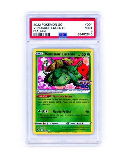 Immagine di PSA 9 - Pokemon Venusaur Lucente 004/078 - Mint (ITA)