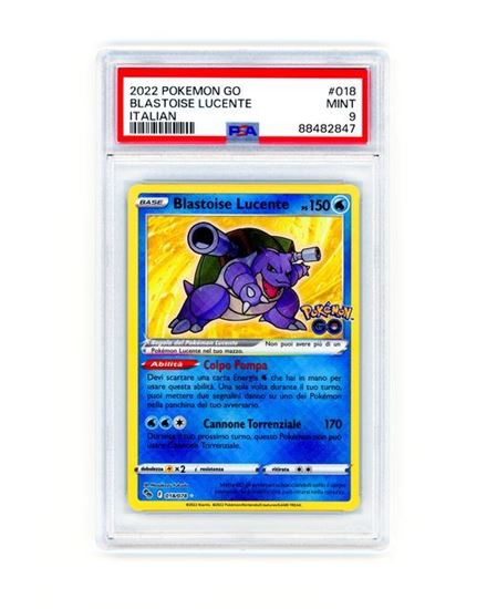 Immagine di PSA 9 - Pokemon Blastoise Lucente 018/078 - Mint (ITA)