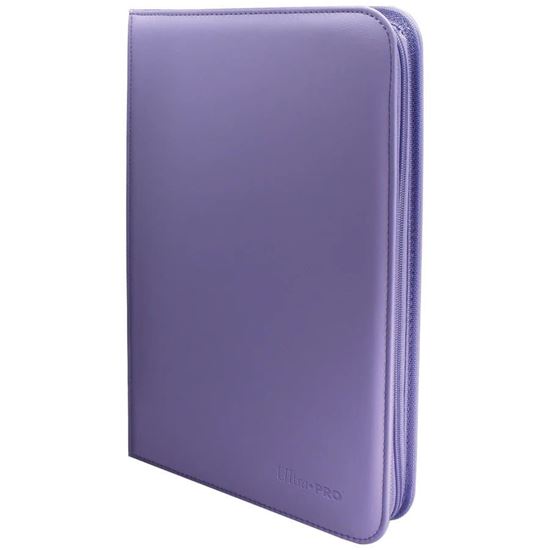 Immagine di Album 12 Tasche con Zip - Zippered Pro - Binder - Viola - Vivid - Ultra Pro