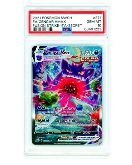 Immagine di PSA 10 - Pokemon Gengar VMAX 271/264 Full Art - Gem Mint (ITA)