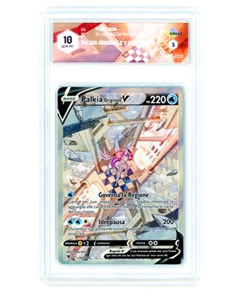 Immagine di GRAAD 10 - Pokemon Palkia Originale V 167/189 Full Art - Gem Mint (ITA)