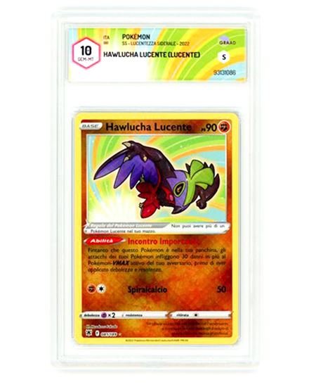 Immagine di GRAAD 10 - Pokemon Hawlucha Lucente 081/189 - Gem Mint (ITA)