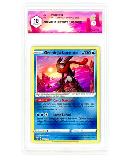 Immagine di GRAAD 10 - Pokemon Greninja Lucente 046/189 - Gem Mint (ITA)