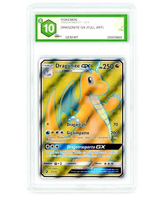 Immagine di GRAAD 10 - Pokemon Dragonite GX 67/70 Full Art - Gem Mint (ITA)
