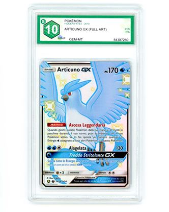 Immagine di GRAAD 10 - Pokemon Articuno GX SV54/SV94 Full Art - Gem Mint (ITA)