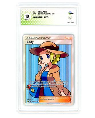 Immagine di GRAAD 10 - Pokemon Allenatore Lady SV86/SV94 Full Art - Gem Mint (ITA)