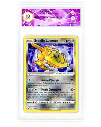 Immagine di GRAAD 10 - Pokemon Steelix Lucente 124/196 - Gem Mint (ITA)
