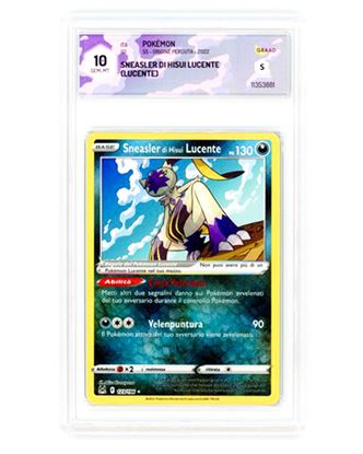 Immagine di GRAAD 10 - Pokemon Sneasler di Hisui Lucente 123/196 - Gem Mint (ITA)