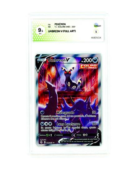 Immagine di GRAAD 9.5 - Pokemon Umbreon V 189/203 Full Art - Mint Plus (ITA)