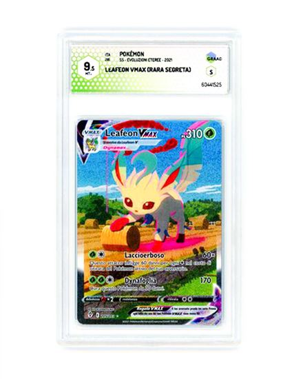 Immagine di GRAAD 9.5 - Pokemon Leafeon VMAX 205/203 Rara Segreta - Mint Plus (ITA)