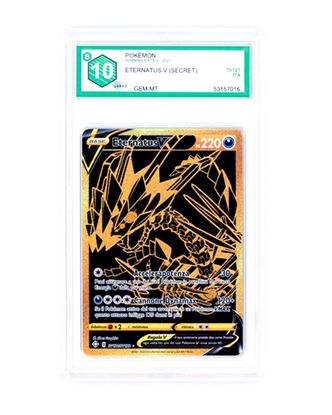 Immagine di Eternatus V (Rara Segreta) sv121/sv122  GRAAD 10 GEM-MT