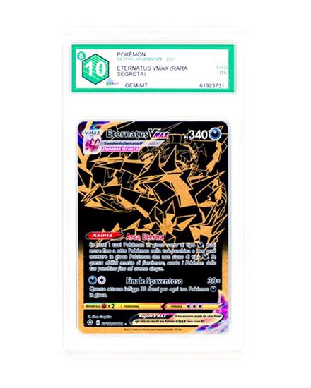 Immagine di GRAAD 10 - Pokemon Eternatus VMAX SV122/SV122 Rara Segreta - Gem Mint (ITA)