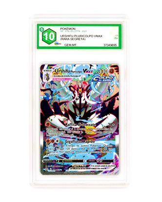 Immagine di GRAAD 10 - Pokemon Urshifu VMAX 170/163 Rara Segreta - Gem Mint (ITA)