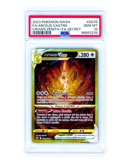 Immagine di PSA 10 - Pokemon Arceus V-Astro Gold GG70/GG70 - Gem Mint (ITA)