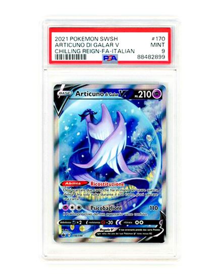 Immagine di PSA 9 - Pokemon Articuno di Galar V 170/198 Full Art - Mint (ITA)