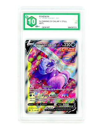 Immagine di GRAAD 10 - Pokemon Slowking di Galar V 179/198 Full Art - Gem Mint (ITA)