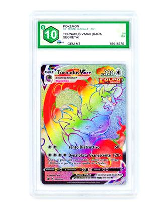 Immagine di GRAAD 10 - Pokemon Tornadus VMAX 209/198 Rara Segreta - Gem Mint (ITA)