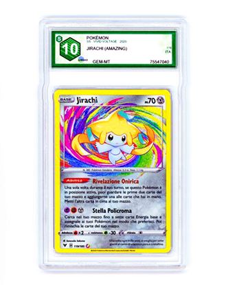 Immagine di GRAAD 10 - Pokemon Jirachi 119/185 Amazing Rare - Gem Mint (ITA)