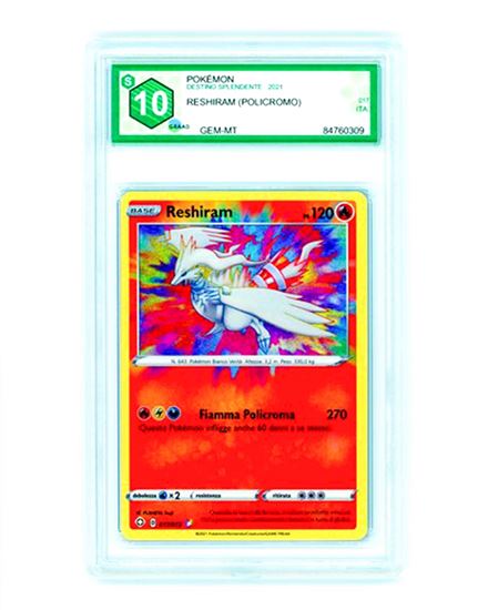 Immagine di GRAAD 10 - Pokemon Reshiram 017/072 Policromo - Gem Mint (ITA)