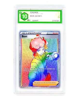 Immagine di GRAAD 10 - Pokemon Allenatore Beet 207/202 Rara Segreta - Gem Mint (ITA)