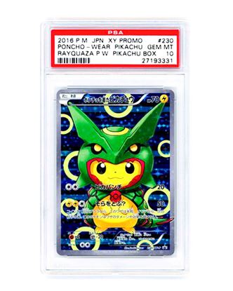 Immagine di PSA 10 - Pokemon Pikachu Poncho Rayquaza Holo Promo 230/XY-P - Gem Mint (JP)