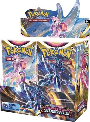 Immagine di Pokemon Lucentezza Siderale - Spada e Scudo - Display Box 36 Buste (ITA)