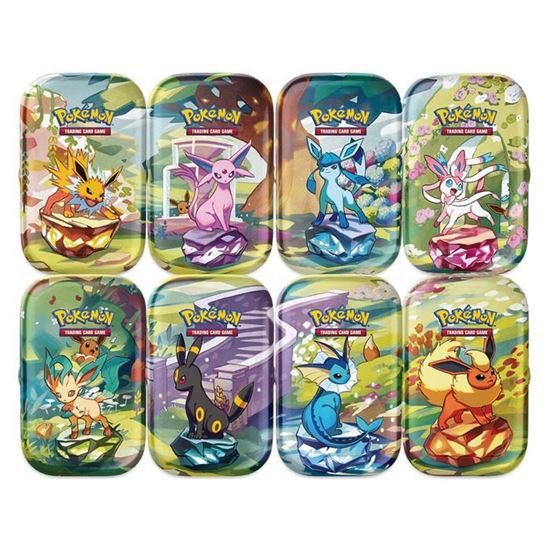 Immagine di Scarlatto e Violetto Evoluzioni Prismatiche - Bundle 8 Mini Tin (ITA) SEALED