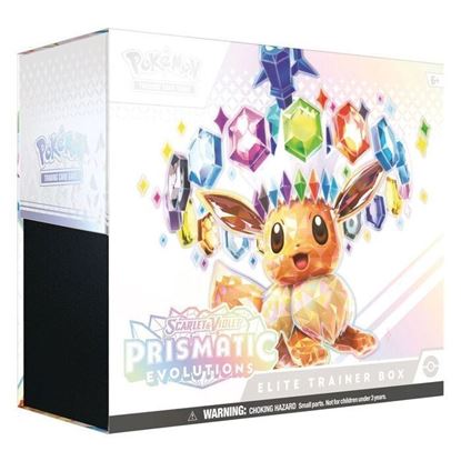 Immagine di Pokemon Prismatic Evolutions - Elite Trainer Box - ETB Sealed (ENG)