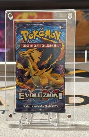Immagine di Case Protettivo - cornici acriliche in Plexiglass magnetico bustina da collezione Pokemon - con supporto