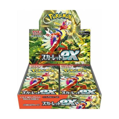 Immagine di Pokemon box Scarlet e Violet Booster Scarlet Sealed Jp