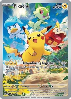 Immagine di Pikachu Scarlet e violet Sealed Promo (JP)