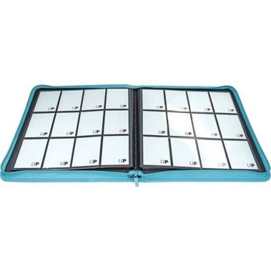 Immagine di Album 12 Tasche con Zip - Zippered Pro - Binder - Azzurro - Vivid - Ultra Pro