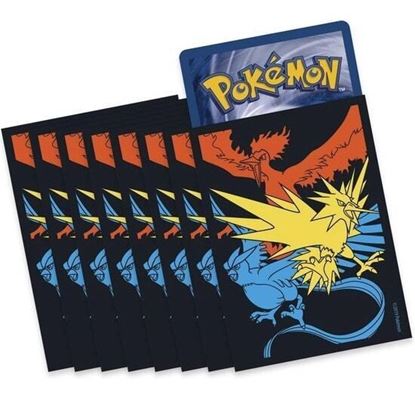 Immagine di Sleeves Artwork Moltres,Zapdos e Articuno Hidden Fates