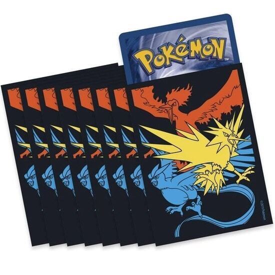 Immagine di Sleeves Artwork Moltres,Zapdos e Articuno Hidden Fates