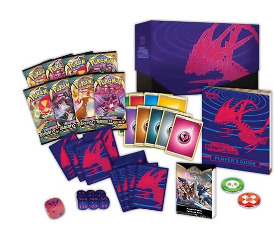 Immagine di Fiamme oscure / Darkness Ablaze - Set Allenatore Fuoriclasse / Elite Trainer Box - Seconda Scelta  (ENG)