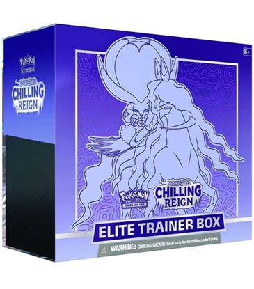 Immagine di Regno Glaciale / Chilling Shadow Raider Calirex - Set Allenatore Fuoriclasse / Elite Trainer Box - Seconda Scelta (ENG)