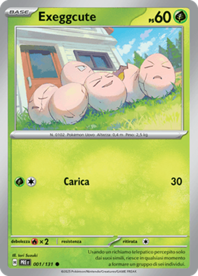 Immagine di Exeggcute 001-131 Poke Ball (IT) – NEAR MINT