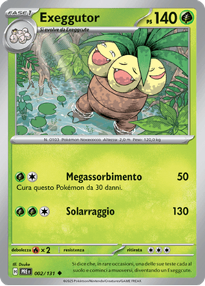 Immagine di Exeggutor 002-131 Poke Ball (IT) – NEAR MINT
