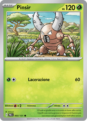 Immagine di Pinsir 003-131 Poke Ball (IT) – NEAR MINT
