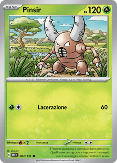 Immagine di Pinsir 003-131 Poke Ball (IT) – NEAR MINT