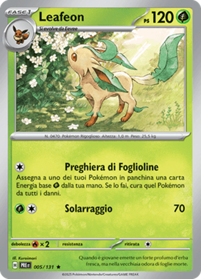 Immagine di Leafeon 005-131 Reverse (IT) – NEAR MINT