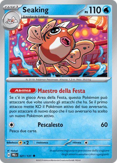 Immagine di Seaking  021-131 Poke Ball (IT) – NEAR MINT