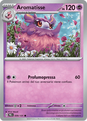 Immagine di Aromatisse 039-131 Poke Ball (IT) – NEAR MINT