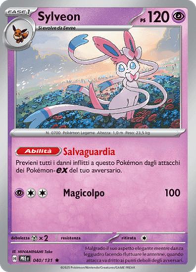 Immagine di Sylveon 040-131 Reverse (IT) – NEAR MINT