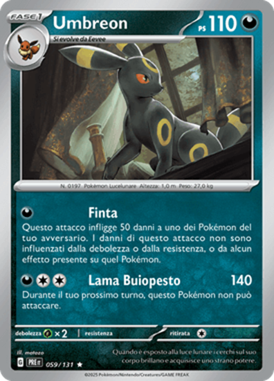 Immagine di Umbreon 059-131 Poke Ball (IT) – NEAR MINT