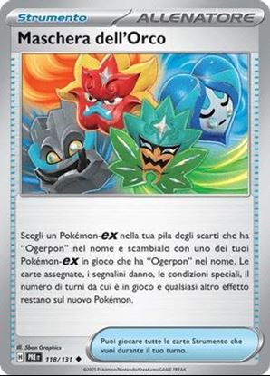 Immagine di Maschera dell'Orco 118-131 Poke Ball (IT) – NEAR MINT
