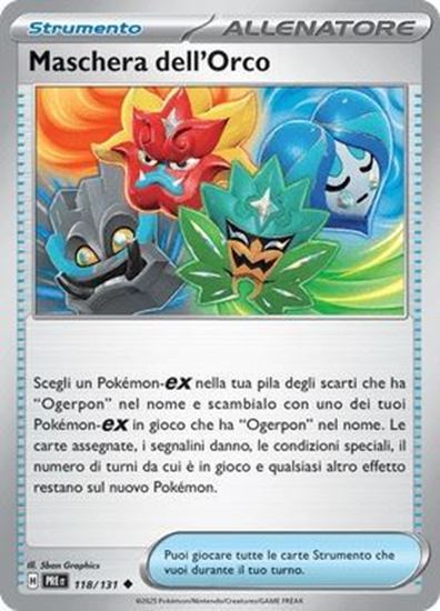 Immagine di Maschera dell'Orco 118-131 Poke Ball (IT) – NEAR MINT