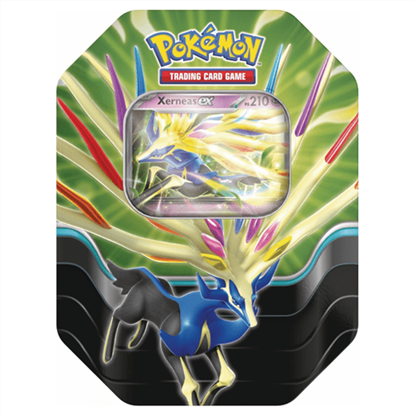 Immagine di Xerneas ex - Tin da Collezione Leggende Cerulee (ITA)