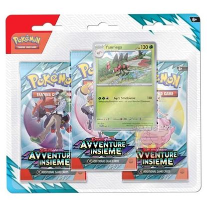 Immagine di Scarlatto e Violetto Avventure Insieme - 3 Pack Blister - Yanmega (ITA)